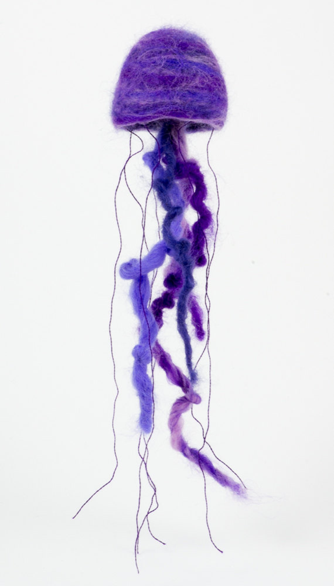 Needle Felted Jellyfish Etsy