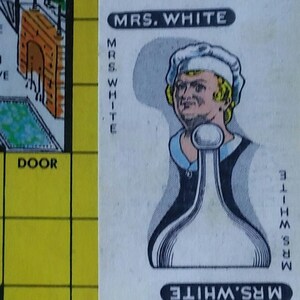 Mrs. White with the Knife