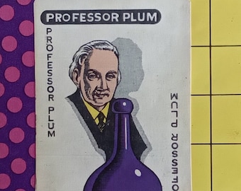 Professor Plum in the Library