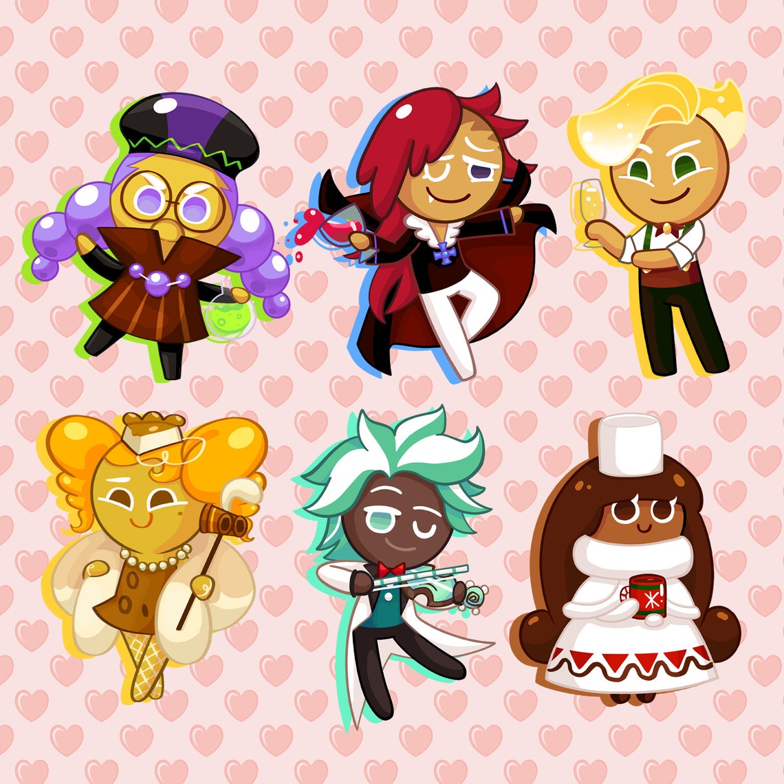 Cute Cookie Run Ovenbreak Alchemist Vampire Sparkling Etsy
