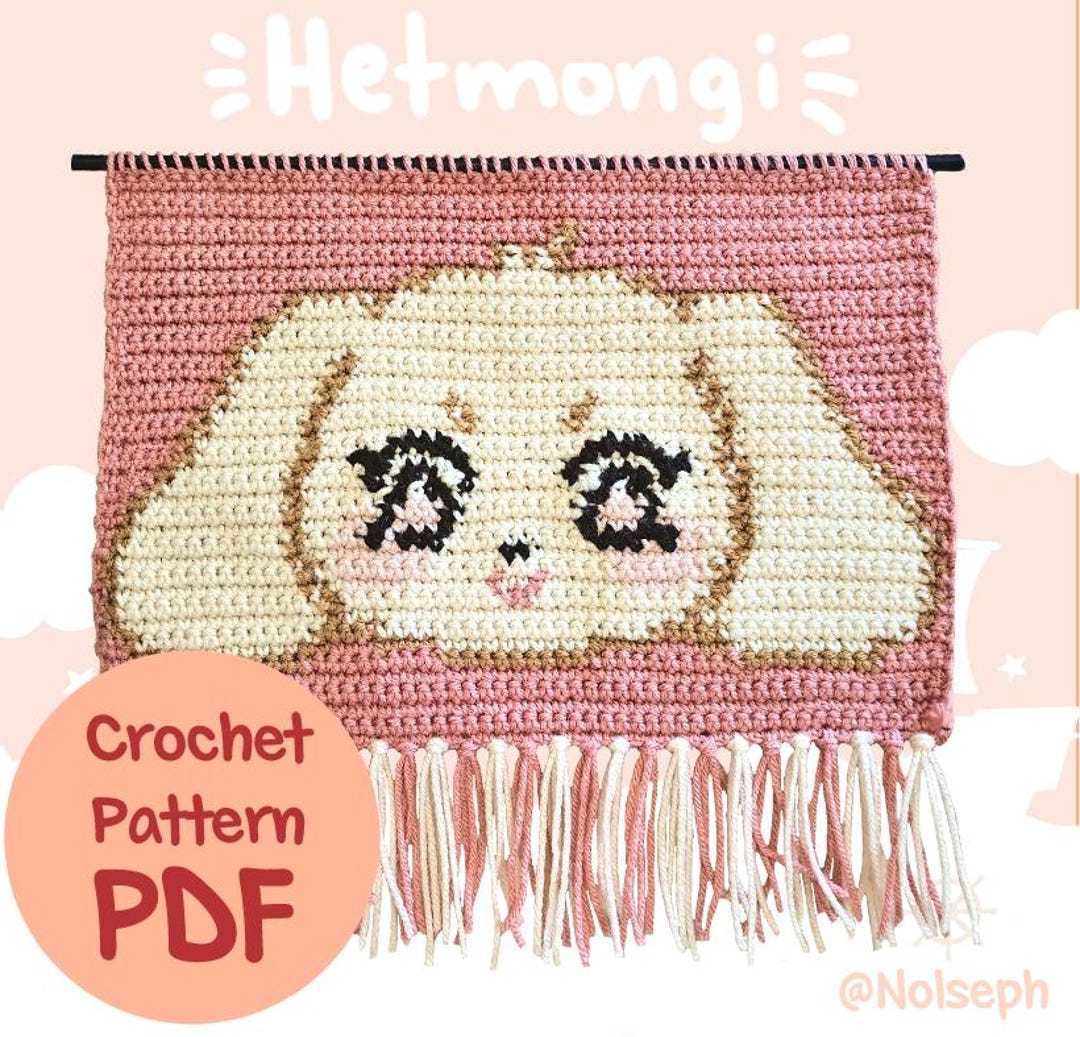 Crochet Pattern Aniteez Hetmongi Kang Yeosang ATEEZ Tapestry Graph - Etsy