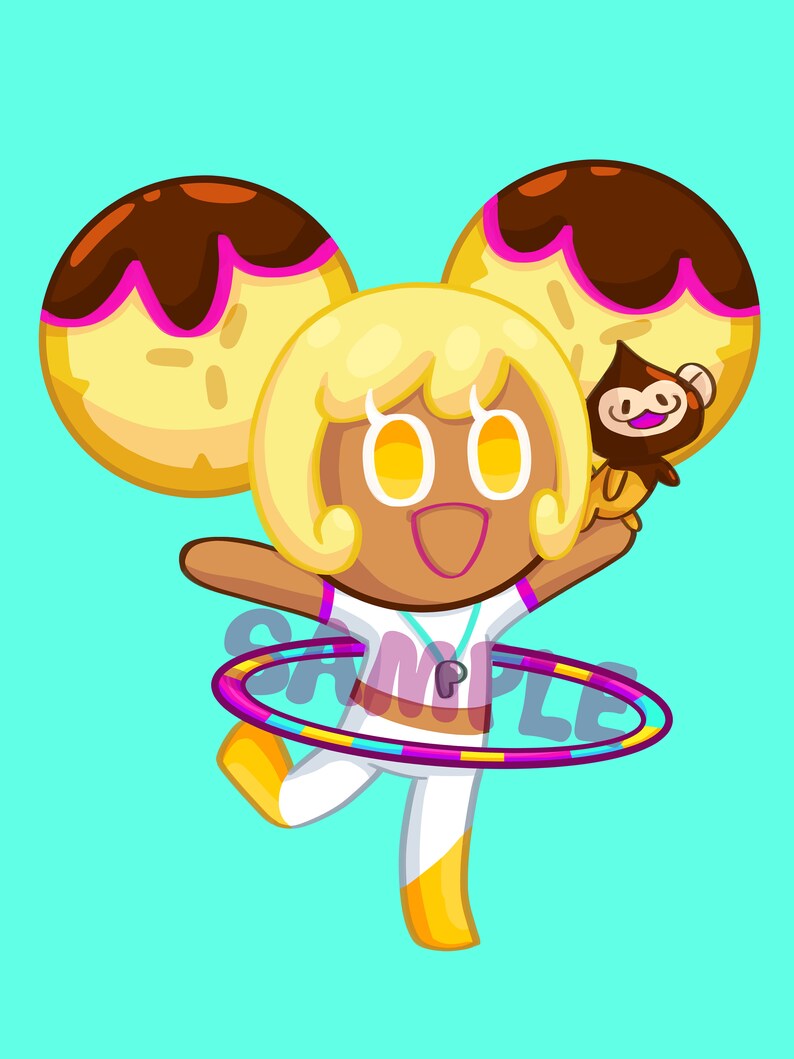 Cute Cookie Run Ovenbreak Apple Banana General Jujube Etsy