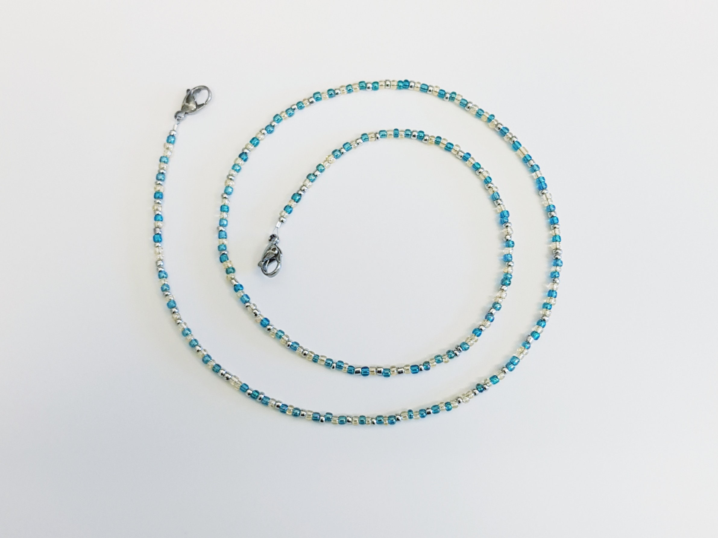 Beaded Mask Strap Cord Mask Chain Mask Retainer Seed Beads Etsy