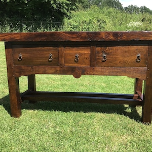 Early 19th century antique style server table. image 1