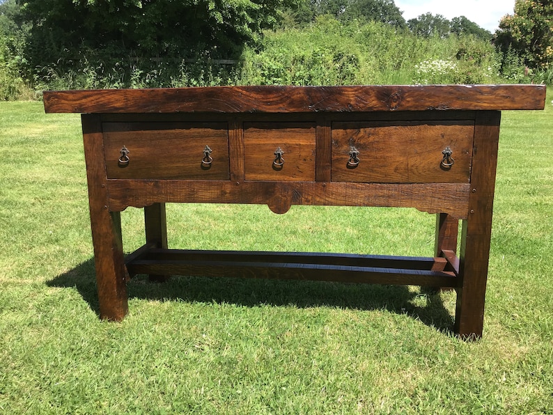 Early 19th century antique style server table. image 1