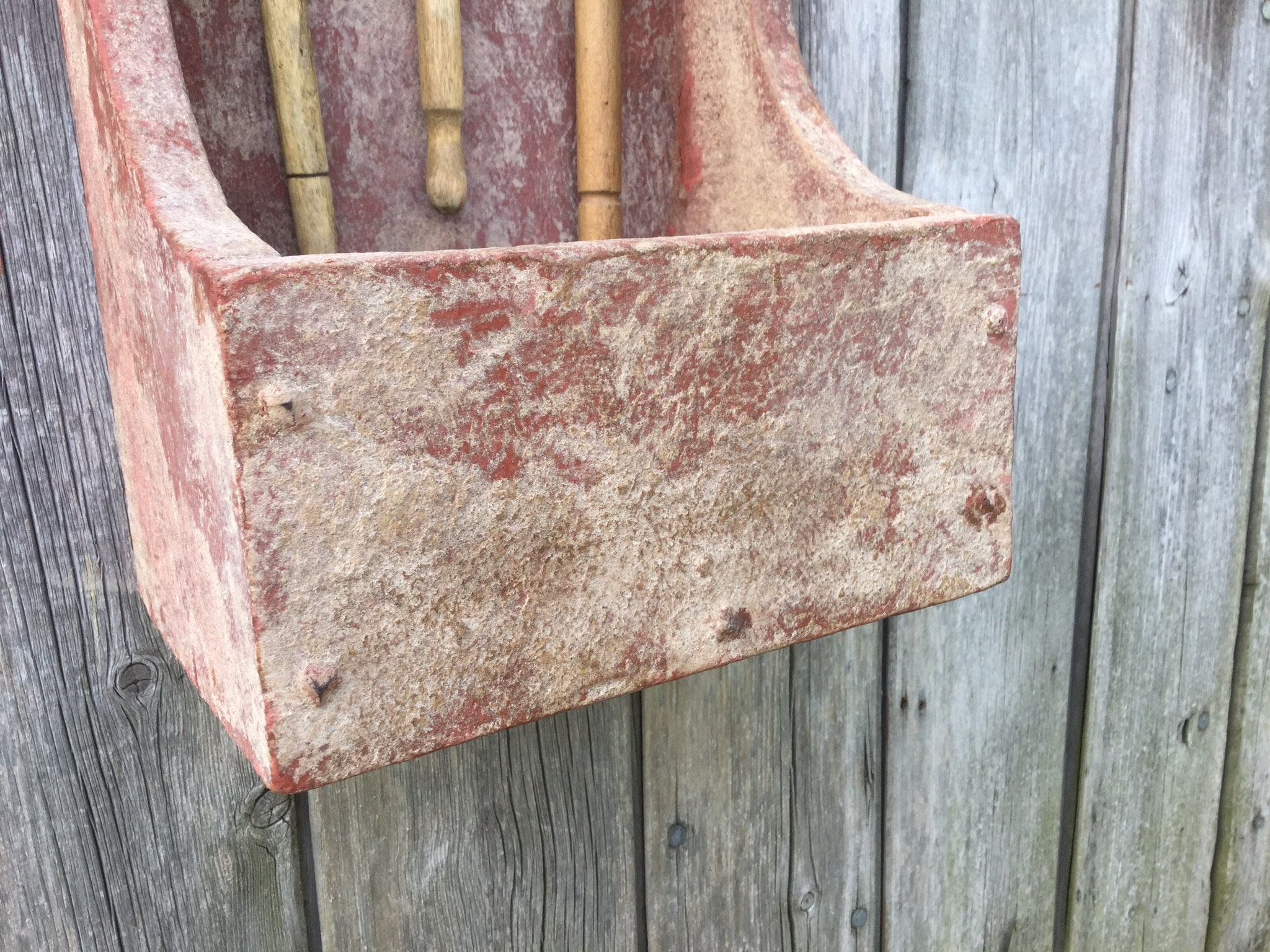 Primitive Painted Spoon Rack Etsy UK