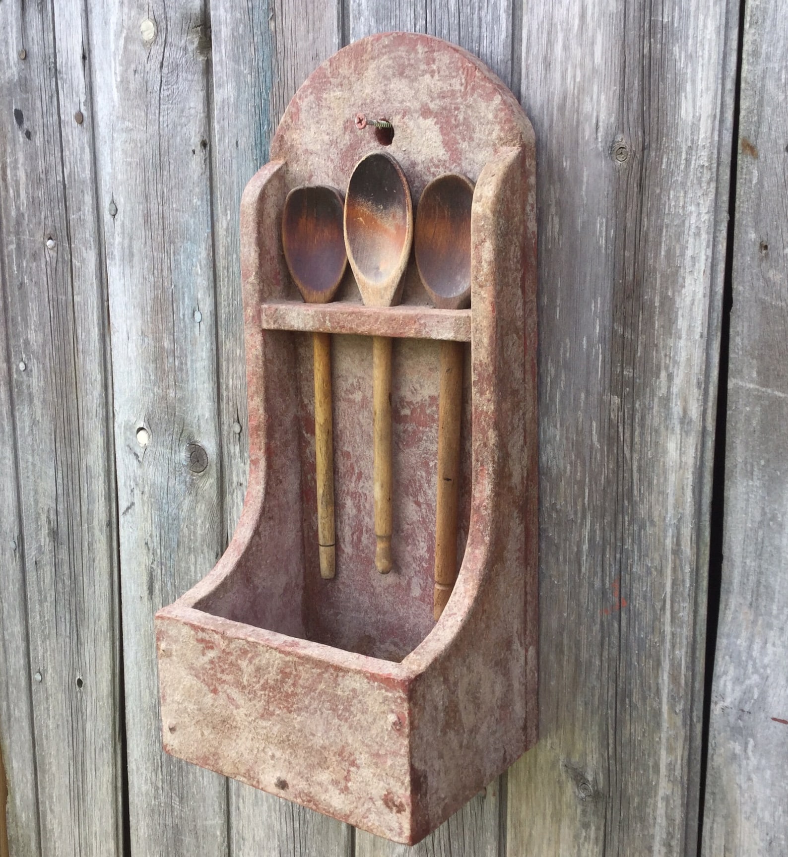 Primitive Painted Spoon Rack Etsy UK