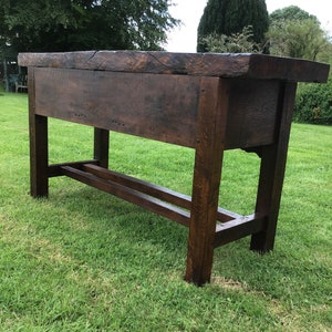 Early 19th century antique style server table. image 7