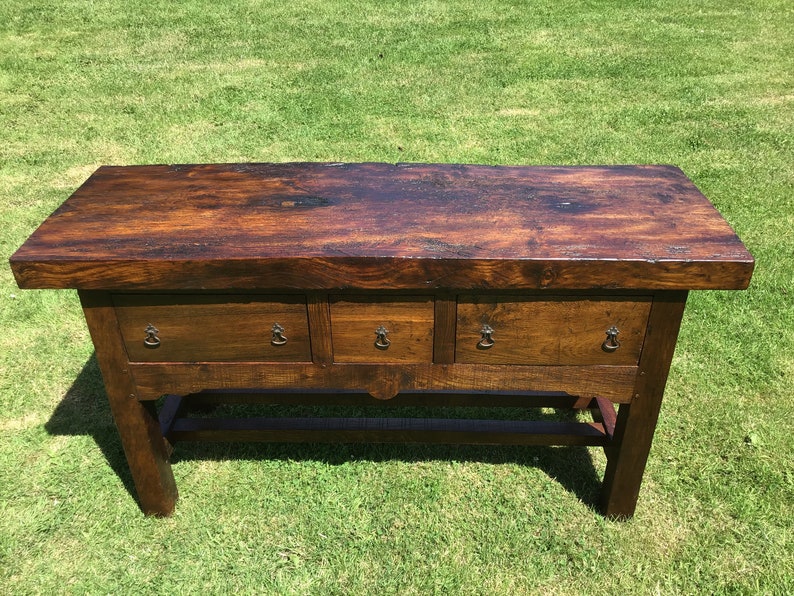 Early 19th century antique style server table. image 4