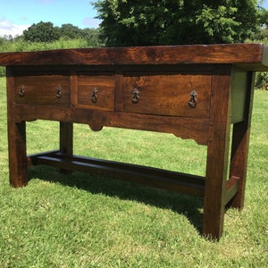 Early 19th century antique style server table. image 2