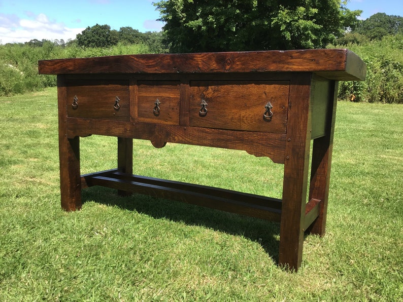 Early 19th century antique style server table. image 2