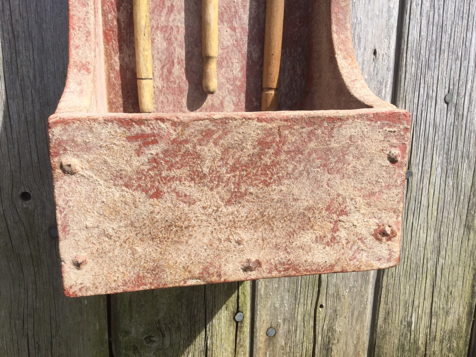 Primitive Painted Spoon Rack Etsy UK