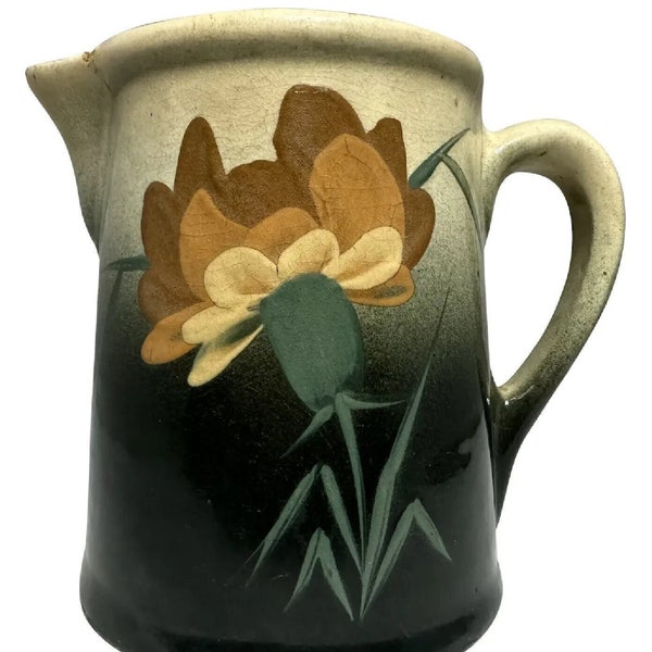 Owens Lotus Art Pottery Pitcher c. 1906