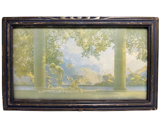 Maxfield Parrish "Daybreak" Framed Lithograph c. 1920s