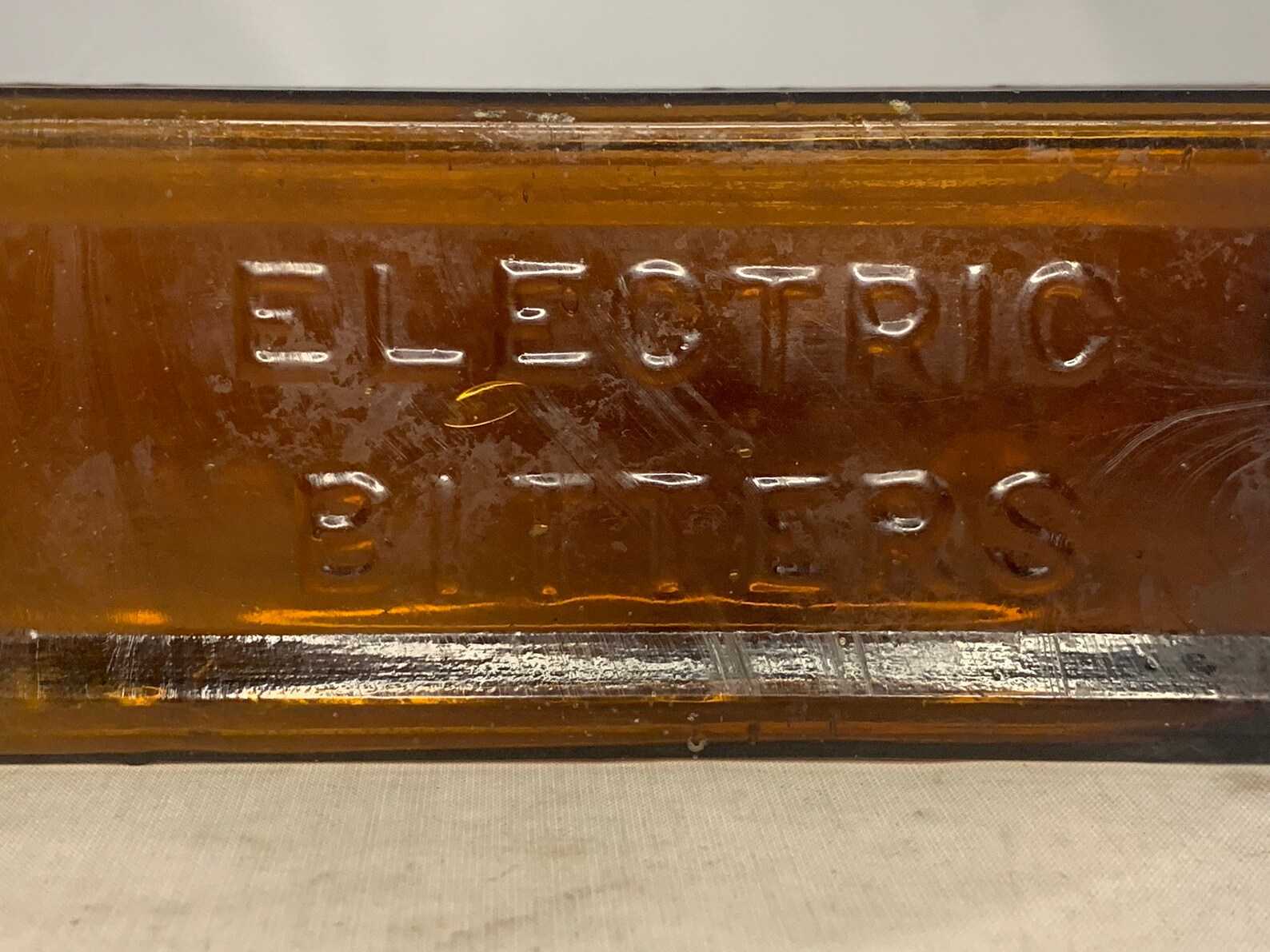 Electric Bitters H. E. Bucklen & Co. Amber Bottle C. 1890s Etsy