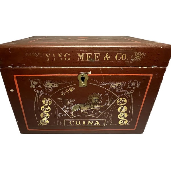 Chinese Ying Mee & Co. Tea Box