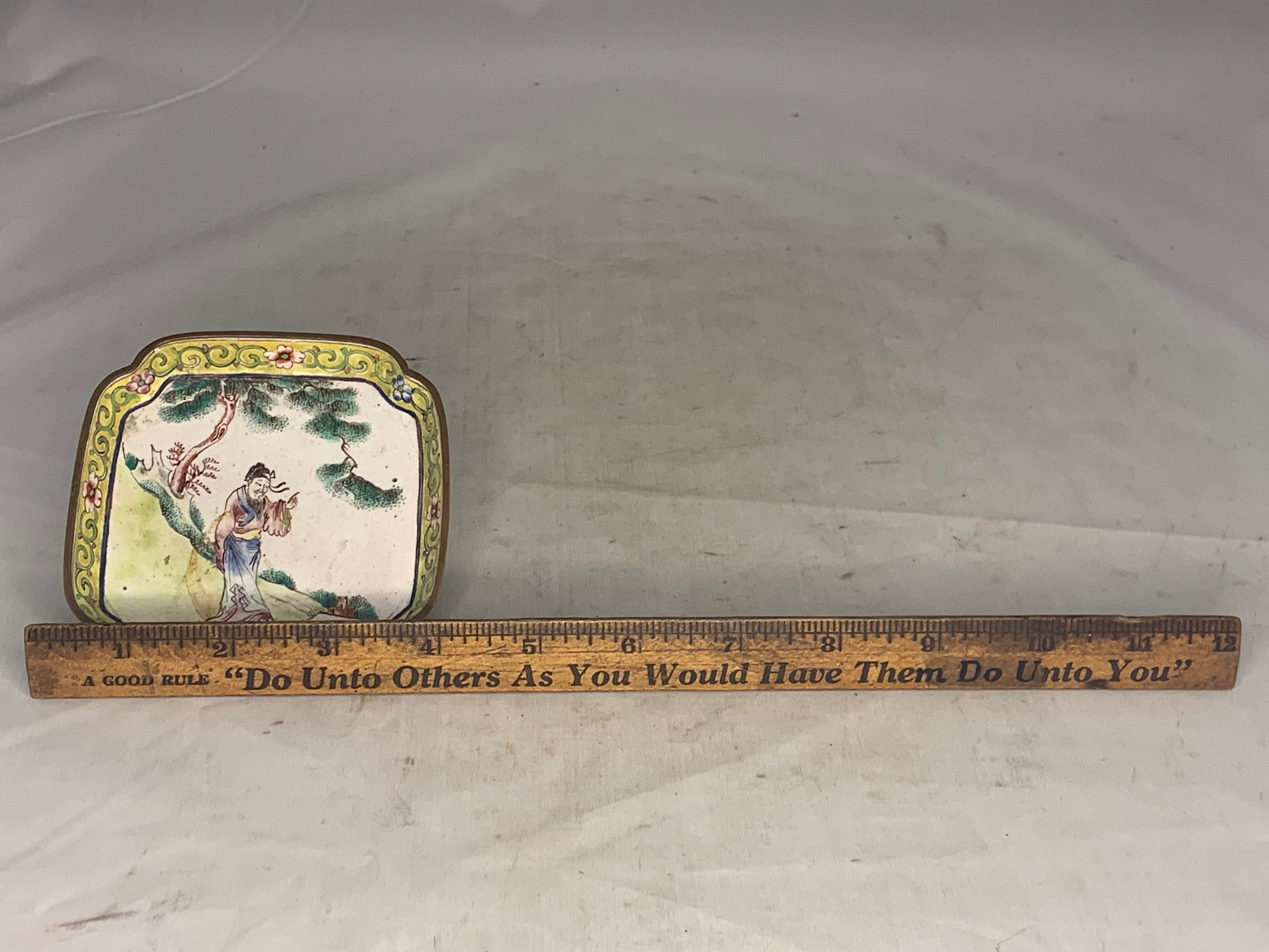 Chinese Canton Enamel Tray FREE SHIPPING! - Etsy 日本
