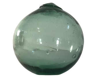 Vintage Hand Blown Glass Japanese Fishing Float (Medium Size)