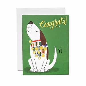Congrats! Happy Dog card