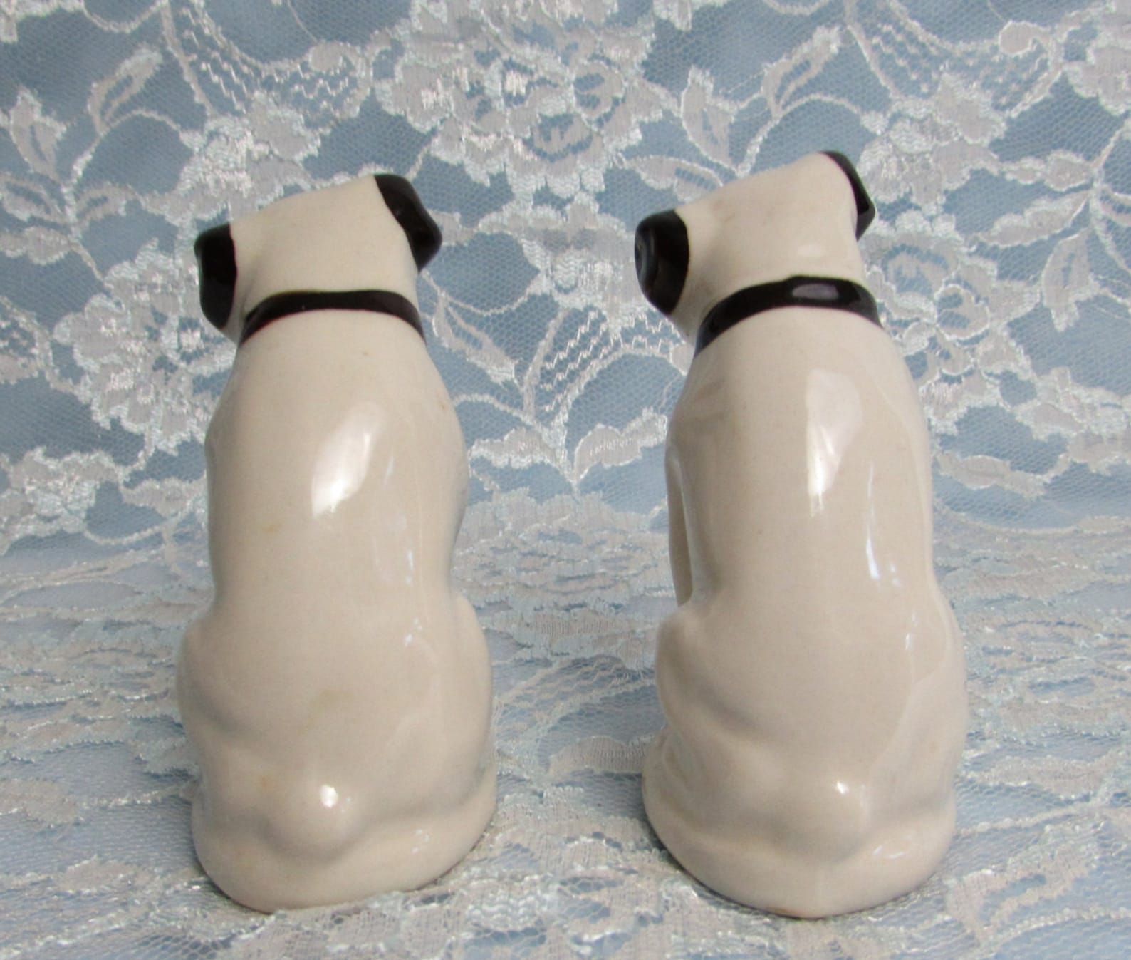 Nipper the Dog Salt and Pepper Shakers Vintage RCA c 1950 Etsy