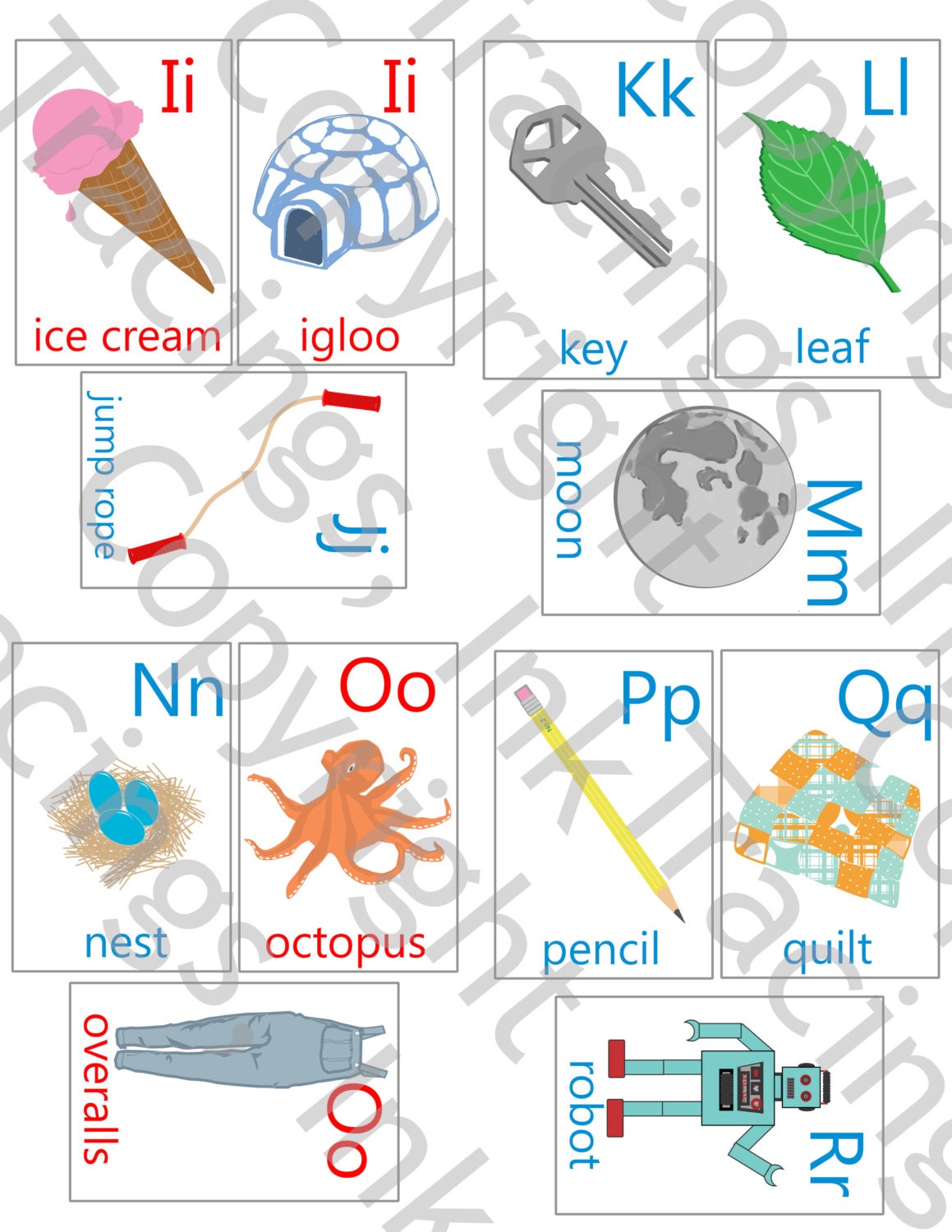 printable montessori alphabet flashcards etsy