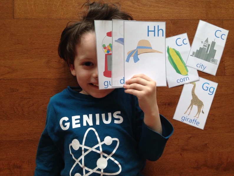 printable montessori alphabet flashcards etsy
