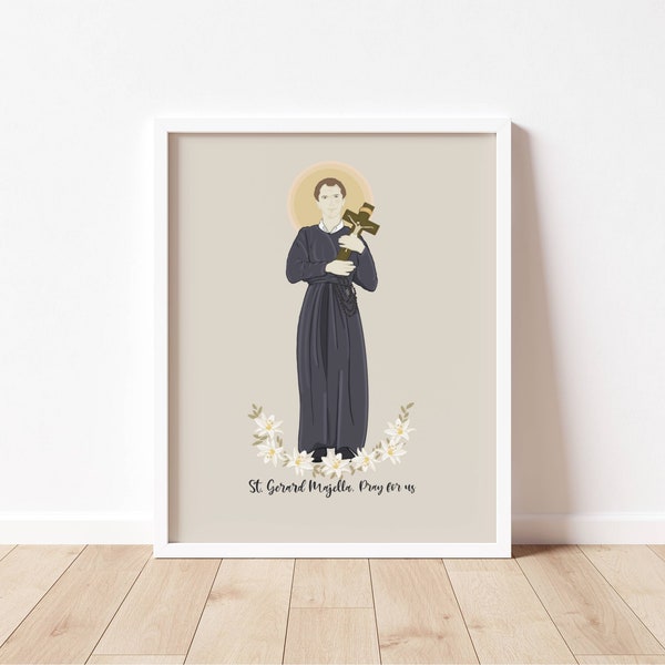St Gerard - Etsy