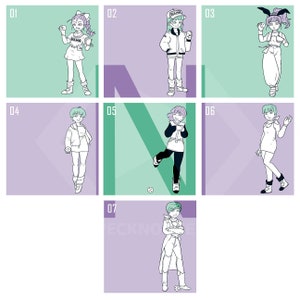 Dragon Ball Inspired Bulma Fashion Art Print Series Character Outfits Illustration For Classic Anime and Manga Fans Room Wall Decor image 2