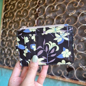 Porta-cartão de crédito Sampaguita Filipino Slim | Porta-chaves de carteira Floral | Foto de bolso de viagem Jasmine Lily | Presentes doces para mães Plant Mom