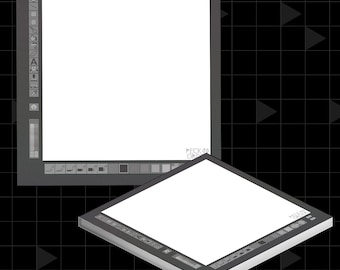 Retro Nostalgic Y2K Kid Pix Microsoft Paint UI Window Adhesive Sticky Paper Memo Pad | Back to School Stationery | Planners and Journaling