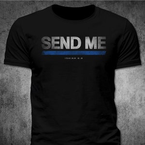Police Send Me Thin Blue Line Law Enforcement T-Shirt Police Send Me Thin Blue Line Law Enforcement T-Shirt