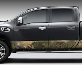 Hex 2 Grey CAMO DECAL 3M WRAP VINYL 52/"x15/" TRUCK PRINT REAL CAMOUFLAGE