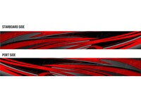 Viper (Red) Boat Wrap Kit Vinyl Graphic Decal 3M - 15 Sizes Available