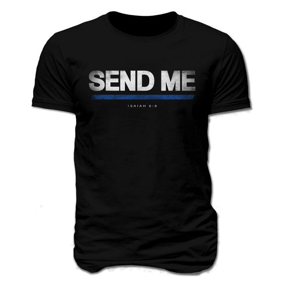 Police Send Me Thin Blue Line Flag Law Enforcement T-Shirt Police Send Me Thin Blue Line Flag Law Enforcement T-Shirt