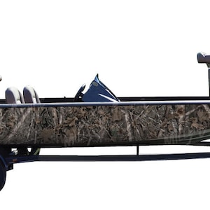 Camo Boat Wrap Kit &quot;Woodland Ghost&quot; 3M Cast Vinyl - 15 Sizes Available