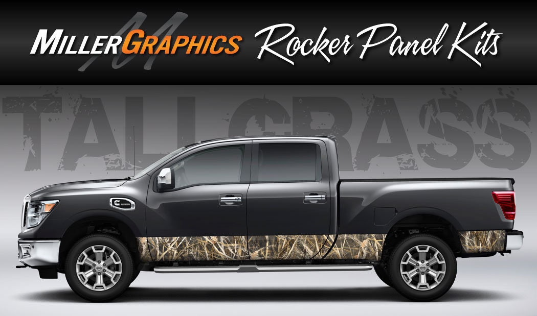 Truck Rocker Graphics Camo