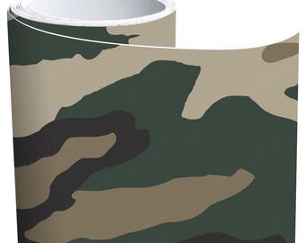 Traditional Camo Wrap Vinyl Roll Sheet 3M Classic Green Brown Black - Many Sizes Available