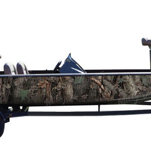 Camo Boat Wrap Kit &quot;Oak Ambush&quot; 3M Cast Vinyl - 15 Sizes Available
