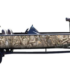 Camo Boat Wrap Kit &quot;Obliteration&quot; 3M Cast Vinyl - 15 Sizes Available