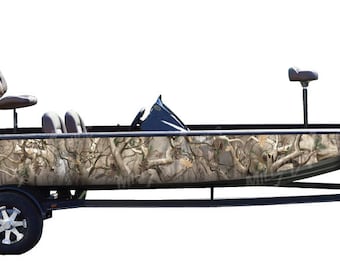 Camo Boat Wrap Kit "Obliteration" 3M Cast Vinyl - 15 Sizes Available