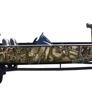 Camo Boat Wrap Kit &quot;Chameleon XD&quot; 3M Cast Vinyl - 15 Sizes Available