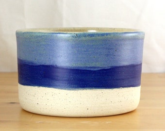 Medium Ceramic Planter in Blue