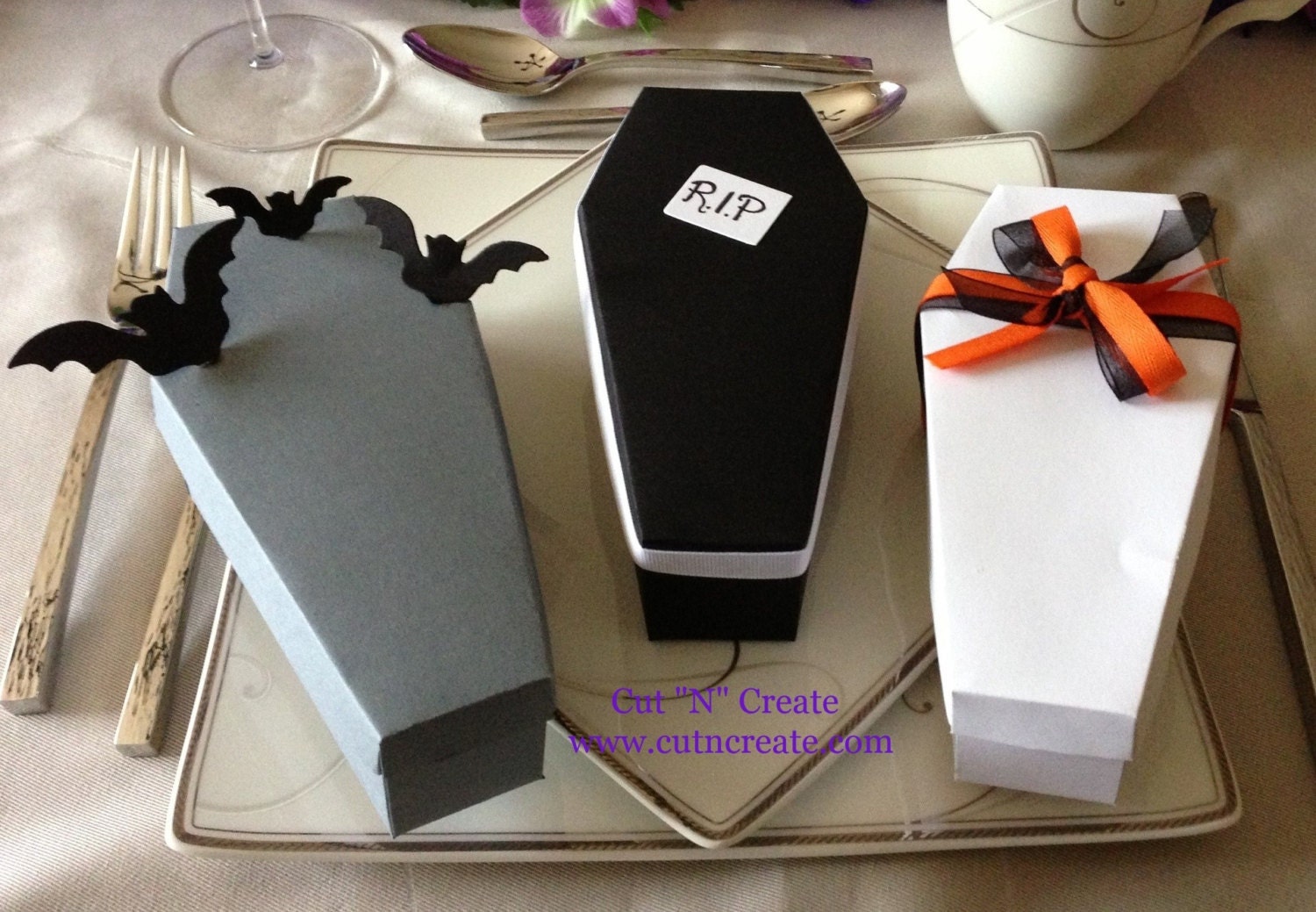 Coffin Box Coffin Favor Box Halloween Wedding Favors Halloween Etsy