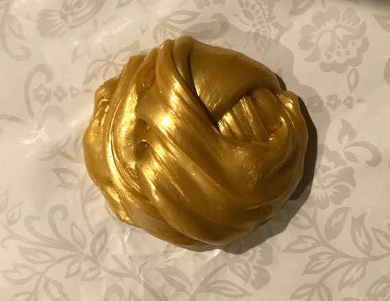 Metallic Gold Sensory Slime