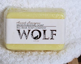 Wolf Avocado Lemongrass Moisturizing Soap 5 ozs.