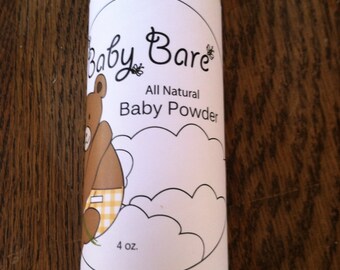 Baby Bare Baby Powder  4 oz