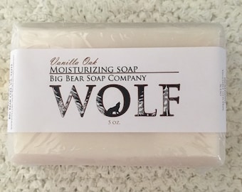 Wolf “Vanilla Oak” Soap 5ozs.