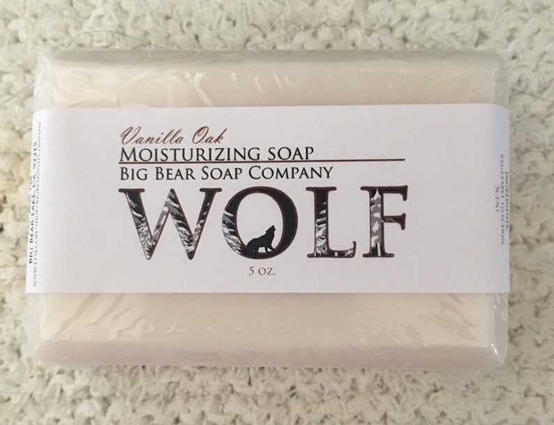 Wolf Vanilla Oak Soap 5ozs. image 1