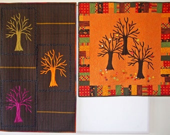 Enchanted Forest quilt pattern (PDF download) by Leslie Edwards @ Quilting Fabrications