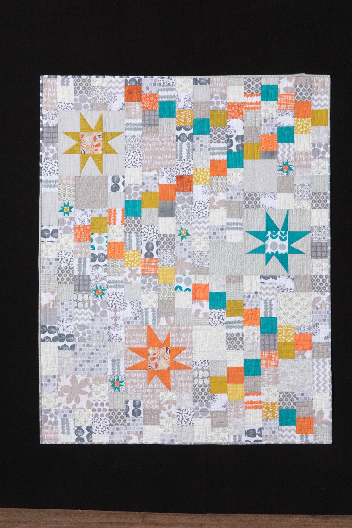 Constellation Quilt Pattern PDF Download by Leslie Edwards Etsy